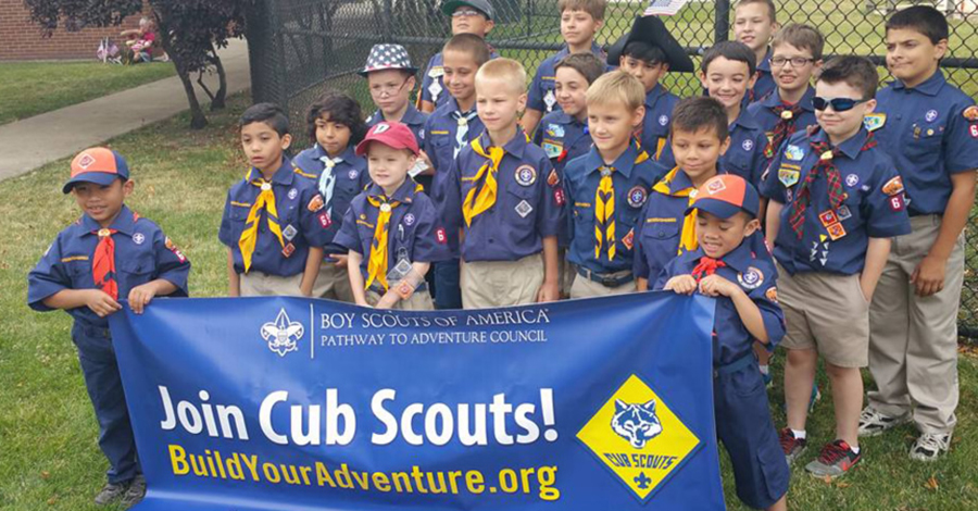 Traveling with the cub scouts